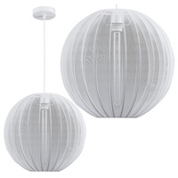 Stropní závěsné svítidlo E27 bílé JAPANDI Sanico Goldlux