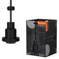 Závěsná lampa s držákem E27 20cm hliníková černá Vintage PenduLum LEDVANCE