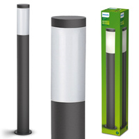 Venkovní LED zahradní svítidlo UTRECHT myGarden E27 IP44 Tyč 80cm Antracit PHILIPS