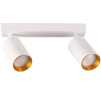 Páskové svítidlo Stropní a nástěnné LED svítidlo 2 x GU10 MARIBEL White GOLDLUX (Polux)