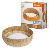 Plafond LED stropní svítidlo 12W 400lm 3000K teplá hnědá 30cm Dekor Ledvance