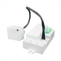 Mikrovlnný senzor pohybu a soumraku se sondou bílý 15m 360° CM Ecolight