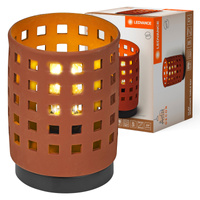 Stolní lampa Stolní svítidlo Stojací dekorativní E27 Hnědá USB-C Dekor Ledvance