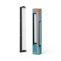 Koupelnové svítidlo LED Nástěnné svítidlo nad zrcadlo Stmívatelné 12W 1100lm CCT Černá IP44 60cm Obris Ledvance