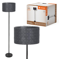 Dekorativní stojací lampa E27 Grey Decor Ledvance