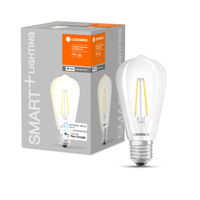 LED žárovka E27 6W = 60W 806lm stmívatelná SMART+ WiFi Filament Edison Ledvance