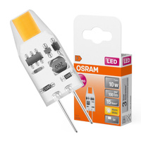 LED žárovka G4 1W = 10W 100lm 2700K Warm 12V 300° LED PIN Osram