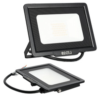 LED reflektor venkovní zahradní 30W 2550lm 6500K Cold 120° IP65 Black MH Kobi