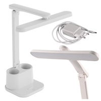 Stolní lampa LED 6W 400lm 4000lm neutrální 120° bílá stmívatelná Bari Sanico Goldlux