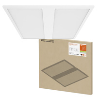 LED panel Kancelářské svítidlo Stropní svítidlo 36W 5040lm 4000K neutrální bílá stmívatelná Povrchová montáž Podhledová montáž Bílá 62x62cm UGR19 Protect Ledvance
