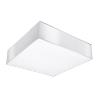 Svítidlo pro povrchovou montáž HORUS 4xE27 Plafond Square 55cm Modern White SOLLUX