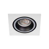 Halogenové bodové svítidlo LED GU5.3 GU10 Square Black White Feline Kanlux Flush Mount