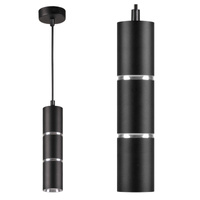 Stropní závěsné svítidlo GU10 BlackSilver BAMBOO Sanico Goldlux