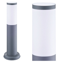 Zahradní lampa LED E27 OSLO TUBA GOLDLUX (Polux) LOW GRAY 45cm