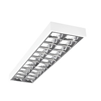 LED T8 120x30cm G13 obdélníkové svítidlo pro povrchovou montáž bílé NOTUS Kanlux