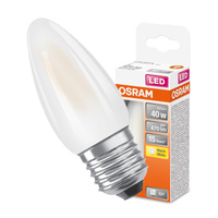 LED žárovka E27 B35 4W = 40W 470lm 2700K Teplá bílá 300° vlákno OSRAM STAR