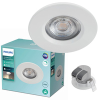 LED DIVE 5W 2700K 350lm IP65 Kulaté bílé stmívatelné halogenové svítidlo PHILIPS