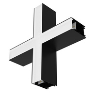 Lineární svítidlo konektor 13,6W 1690lm CCT Shape X Black Office Linear Ledvance