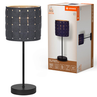 Stolní lampa Stolní svítidlo Stojací dekorativní E14 Šedá USB-C Dekor Ledvance