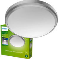 LED venkovní stropní zahradní svítidlo DORIS myGarden 6W 4000K IP54 nástěnné svítidlo stříbrné PHILIPS