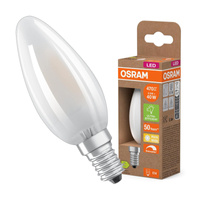 LED žárovka B35 Candle E14 2,9W = 40W 470lm 2700K Warm 300° Dimmable CLASSIC ENERGY EFFICIENCY Osram