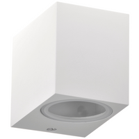 Venkovní zahradní nástěnné svítidlo s LED 1x GU10 BOSTON GOLDLUX (Polux) ALUMINIUM White