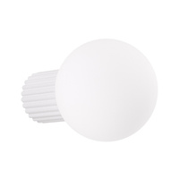Koupelnové nástěnné svítidlo G9 Round white Moderní matné IP44 Halo Sollux