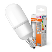 LED žárovka E14 9W = 75W 1050lm 6500K Studená bílá 200° OSRAM STAR STICK