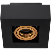 Povrchové svítidlo HALOGEN Movable GU10 Square Black 85mm NEMO