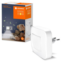 Noční světlo LED s orientací na zásuvku 3000K se senzorem pohybu teplá bílá Lunetta Ledvance