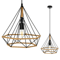 Dekorativní závěsná lampa E27 Vienna Kobi