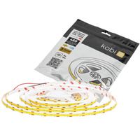 LED pásek 5W 460lm 3000K Warm 1600LED 12V 5m CRI90 Tramo Premium Kobi