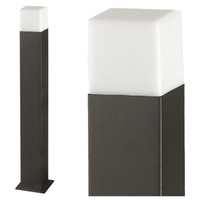 LED zahradní lampa E27 NEW YORK TUBA Tall Graphite GOLDLUX (Polux) 75cm