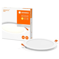 LED panelové vestavné stropní svítidlo DOWNLIGHT SLIM 22W 2000lm 3000K Teplá bílá 22.5cm LEDVANCE