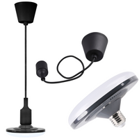 Stropní závěsné svítidlo KIKI 1xE27 10W ČERNÁ 3000K GOLDLUX (Polux)