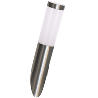 Zahradní nástěnné svítidlo E27 fasádní svítidlo LIVIA TUBA GOLDLUX (Polux) SLIGHT SATIN