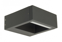 Venkovní zahradní fasádní lampa NÁSTĚNNÁ LAMPA LED Forma YB19504 7W 560lm 4000K Neutrální bila Su-Ma