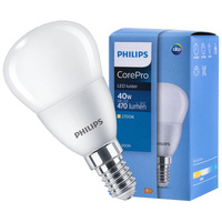 LED žárovka E14 5W = 40W 470lm 2700K Teplá bílá KULIČKA PHILIPS