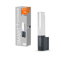 Chytré LED zahradní nástěnné svítidlo 7.5W RGB+W Tmavě šedá SMART+ WiFi FLARE LEDVANCE