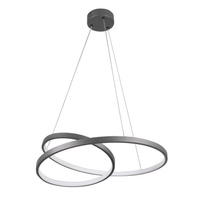 Závěsná lampa 40W 3700lm 4000K neutrální černá ZEFIRA Sanico Goldlux