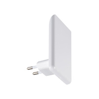 LED světlo do zásuvky LED plug-in Dekorativní 0,28W 5lm 3000K Teplá obdélníková bílá Orisa Kanlux