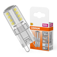 LED žárovka G9 s paticí 2.6W = 30W 320lm 4000K Neutrální bila 300° OSRAM STAR