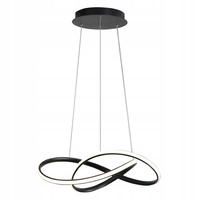 LED stropní závěsné světlo 30W 2300lm 4000K neutrální černá matná Tavi Masterled