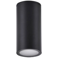 Hermetické svítidlo přisazené venkovní stropní svítidlo Černá LED GU10 ATLANTA IP54 GOLDLUX (Polux)