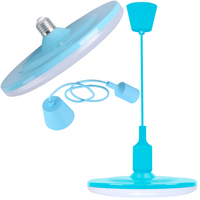 Stropní závěsné svítidlo KIKI 1xE27 15W MODRÁ 3000K GOLDLUX (Polux)