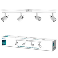 Stropní svítidlo MERANTI 4x GU10 Nástěnné svítidlo Reflektor Moving white PHILIPS