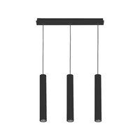 EYE III Závěsné svítidlo 7862 Nowodvorski černá 3xGU10 Stropní závěs Moderní