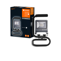 LED reflektor baterie přenosné pracovní světlo 20W 1700lm 4000K IP65 grafitové pracovní světlo Ledvance