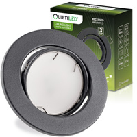 Kruhové halogenové svítidlo pod omítku AURELI Graphite sheet MR16 GU10 LUMILED