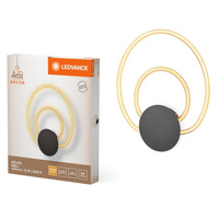 LED stropní nástěnné svítidlo Povrchová nástěnná lampa 12W 960lm CCT Dekorativní šedá Helios Wall Ledvance